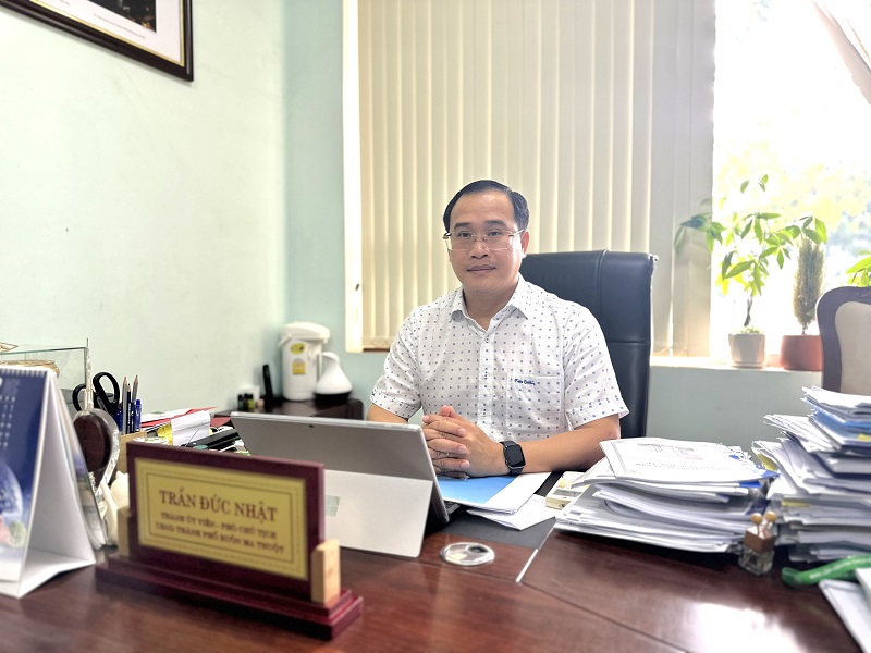 Mr. Tran Duc Nhat - Vice Chairman of Buon Ma Thuot City People's Committee. Photo: Bao Trung