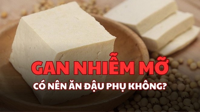 Gan nhiễm mỡ có nên ăn đậu phụ không?