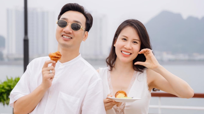 MC Thành Trung có 7 năm hôn nhân hạnh phúc. Ảnh: Facebook nhân vật.