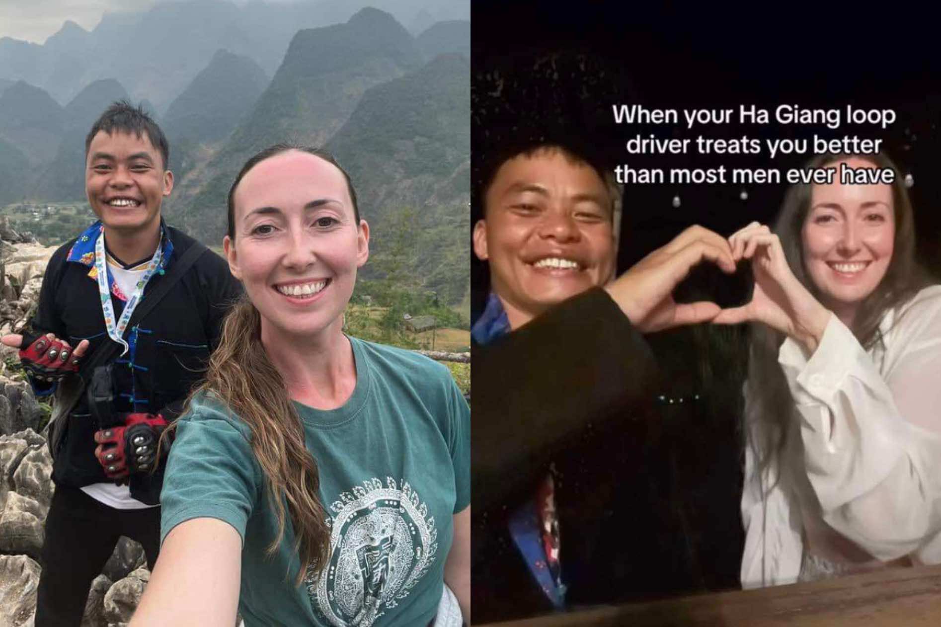 Nữ du khách có những ấn tượng sâu sắc với con người Việt Nam. Ảnh: NVCC