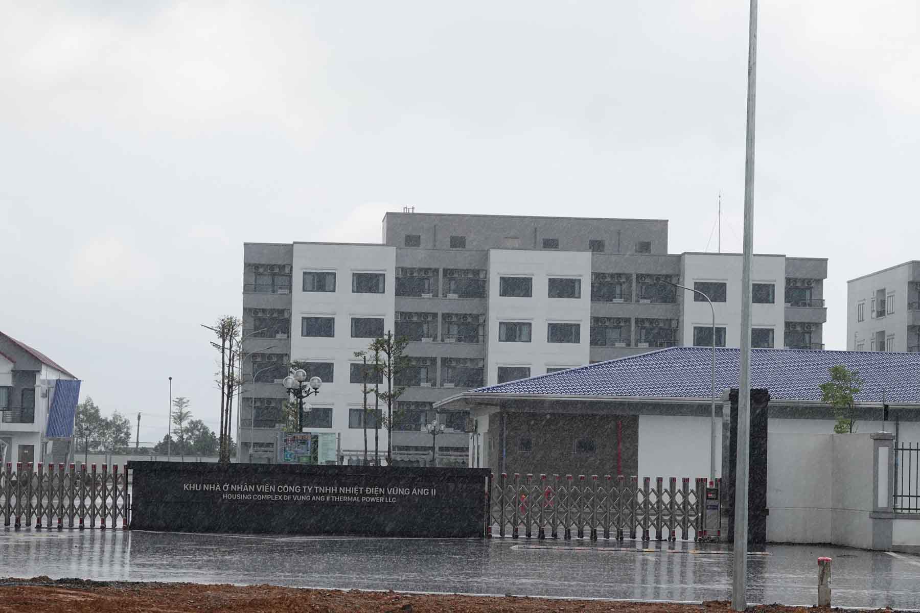 Housing area for officials and employees of Vung Ang 2 Thermal Power Plant. Photo: Tran Tuan.