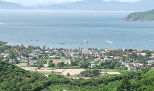 Toàn cảnh xã Ninh Vân - địa điểm du lịch cộng đồng đầu tiên được công bố tại Khánh Hoà. Ảnh: Phương Linh