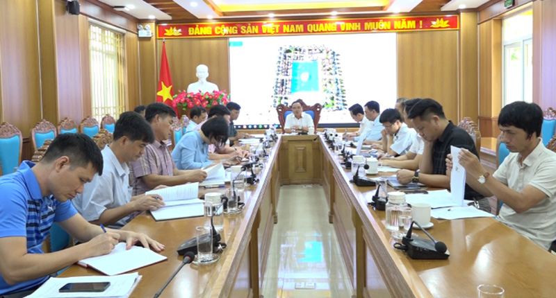 Quận Kiến An (Hải Phòng) tổ chức cuộc họp bàn thực hiện dự án Vườn hoa Hạnh Phúc. Ảnh: Cổng TTĐT Kiến An