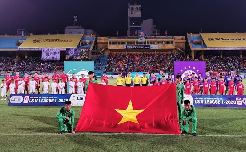 Thể Công Viettel không sử dụng sân Hàng Đẫy làm sân nhà ở mùa giải 2024-2025. Ảnh: VPF