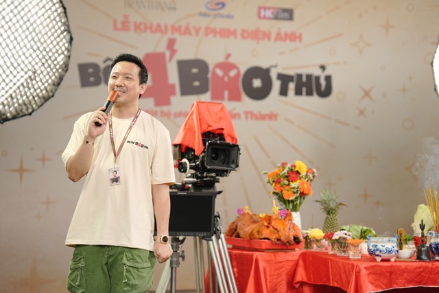 Trấn Thành công bố phim Tết mới. Ảnh: NSX.