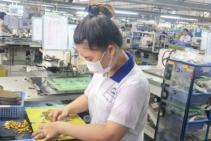 Bình Dương đang đẩy mạnh phát triển công nghiệp hỗ trợ có hàm lượng giá trị gia tăng cao. Ảnh: Tường Vy