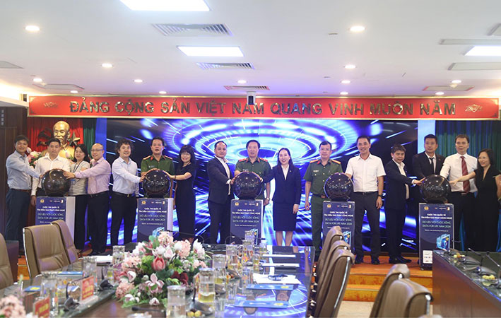 Bộ Công an chính thức phát động cuộc thi "Dữ liệu với cuộc sống" chiều 19.7. Ảnh: Quang Việt