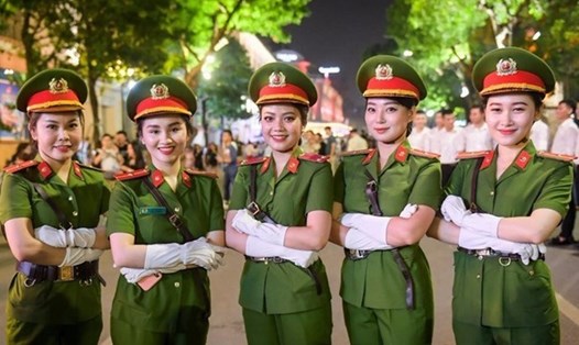 Chiến sĩ nghĩa vụ công an sẽ được hưởng quyền lợi theo quy định. Ảnh minh họa: Bộ Công an