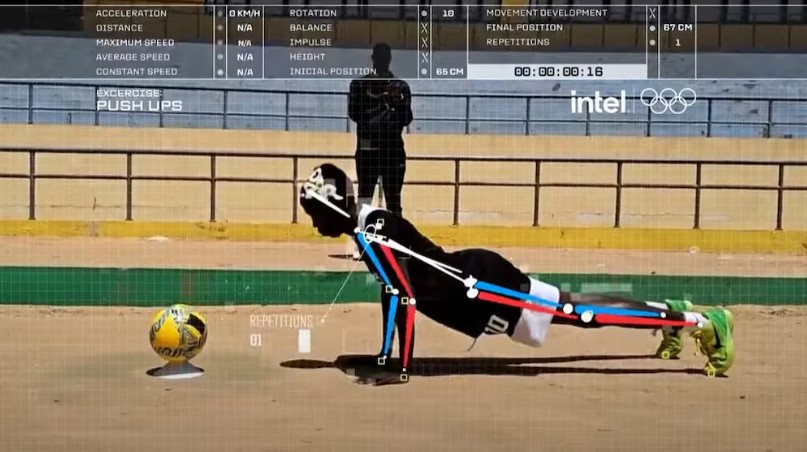 Intel phoi hop cung IOC trien khai mo hinh ung dung AI de tim kiem tai nang the thao tai Olympic 2024. Anh: Intel