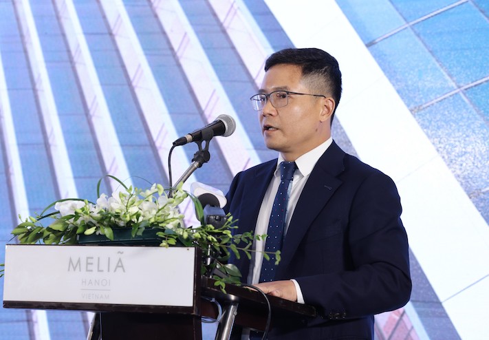 Ông Nguyễn Quang Thuân - Chủ tịch kiêm Tổng Giám đốc Công ty Cổ phần FiinGroup. Ảnh: Quang Phúc