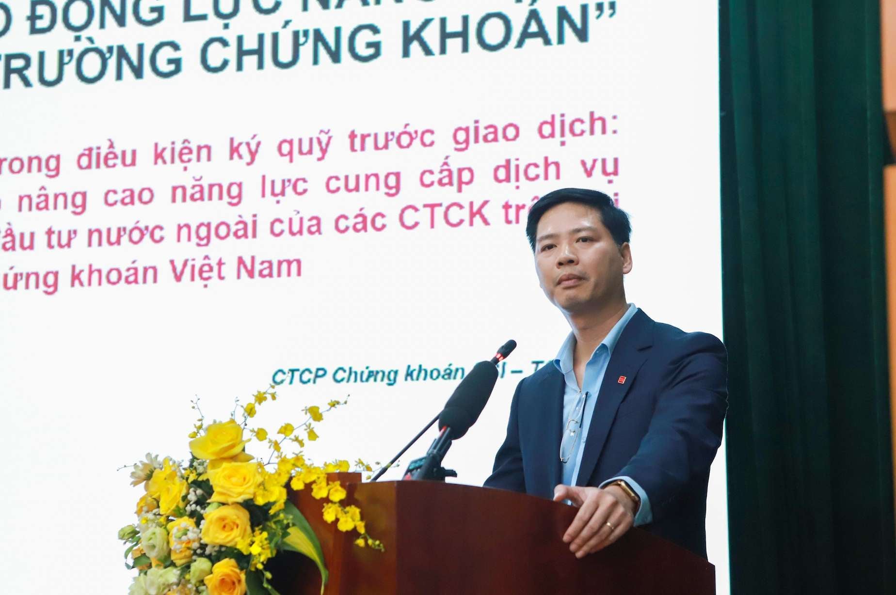 Ông Nguyễn Khắc Hải - Giám đốc Khối phụ trách luật và Kiểm soát tuân thủ, Công ty Chứng khoán SSI. Ảnh: Phan Anh