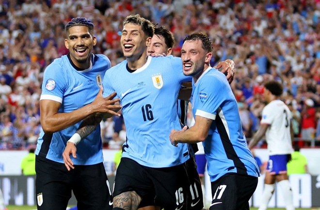 Kết quả Copa America 2024: Chủ nhà Mỹ bị loại, Uruguay dẫn đầu bảng C