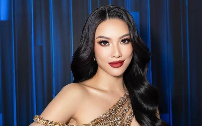 Á hậu Kim Duyên làm ban giám khảo cuộc thi Miss Supranational. Ảnh: NSX