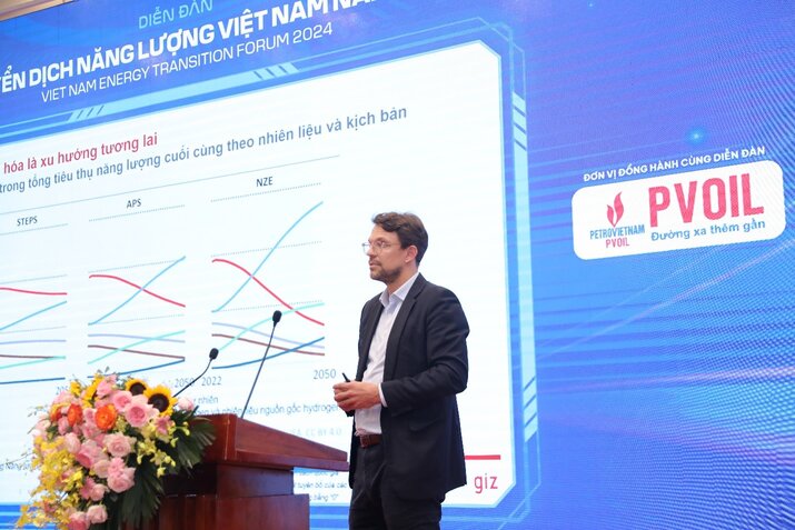 Ông Philipp Munzinger, Giám đốc GIZ tại Việt Nam. Ảnh: Cục Phát triển công nghệ và Đổi mới sáng tạo - Bộ Khoa học & Công nghệ