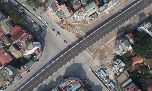 Một tuyến phố tại quận Long Biên. Ảnh minh họa: Vĩnh Hoàng