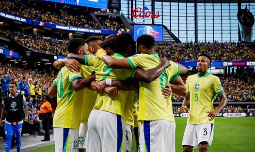 Tuyển Brazil gặp Colombia ở lượt trận cuối vòng bảng Copa America. Ảnh: BR Football