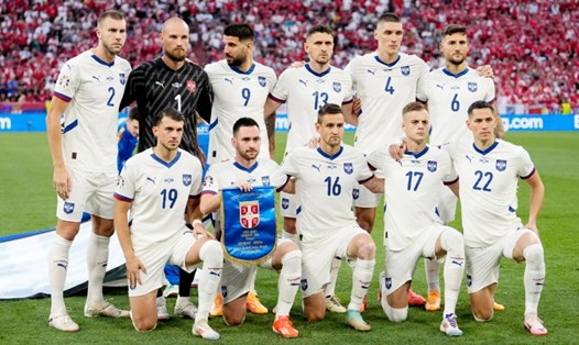 Serbia là đội tuyển số 1 EURO 2024 về độ hấp dẫn của các cầu thủ. Ảnh: UEFA