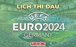 Lịch thi đấu bóng đá tứ kết EURO 2024 mới nhất