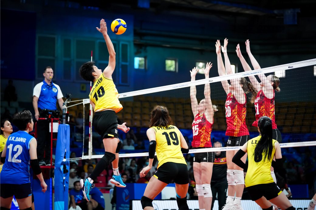 Bích Tuyền tiếp tục là niềm hy vọng của tuyển bóng chuyền nữ Việt Nam. Ảnh: FIVB