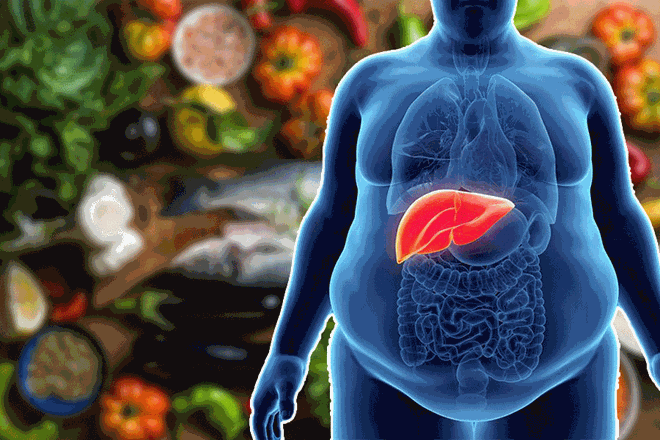 Ăn quá nhiều đường làm ảnh hưởng đến gan của bạn. Ảnh - AI: Ngọc Thùy