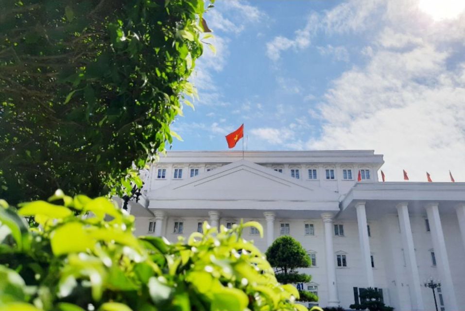 Trường Đại học Hà Nội công bố điểm sàn xét tuyển năm 2024. Ảnh: HANU 