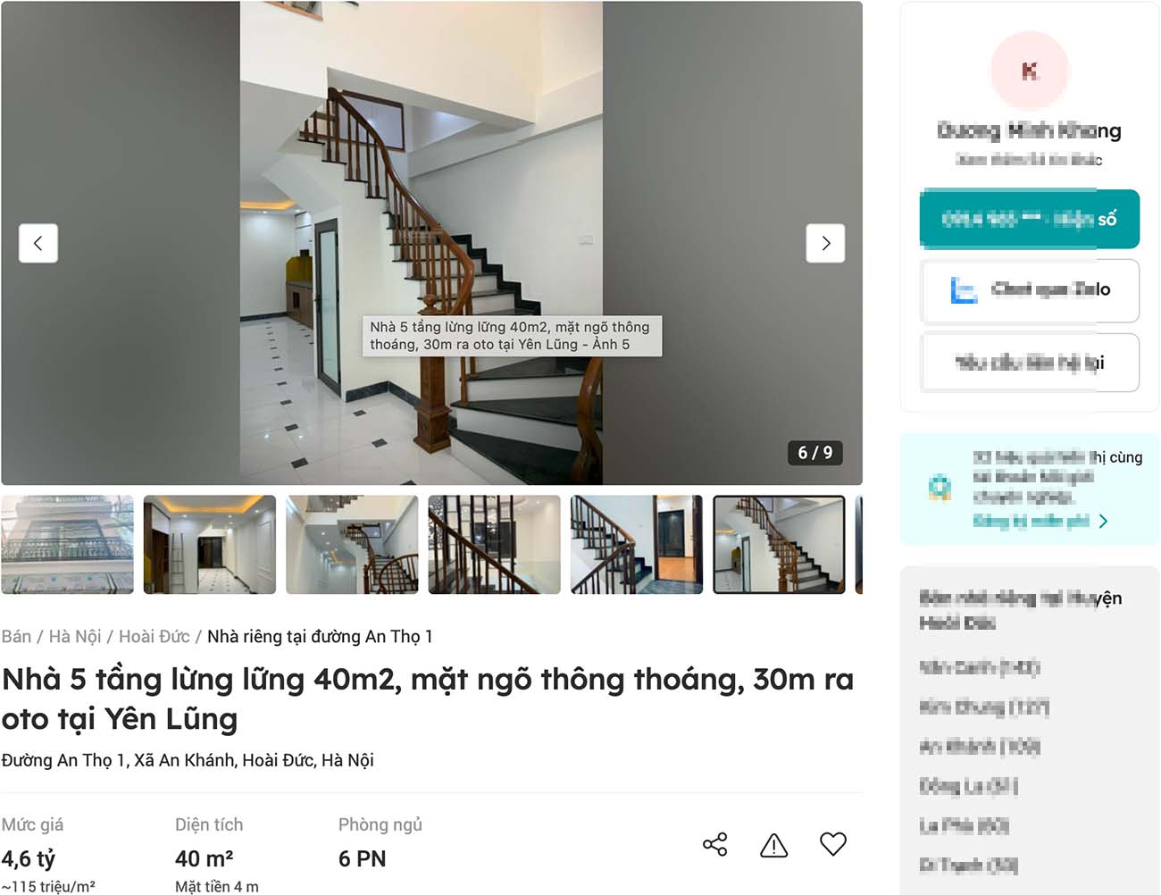 A real estate house in an alley in the suburbs is for sale for 115 million VND/m2. Screenshots.