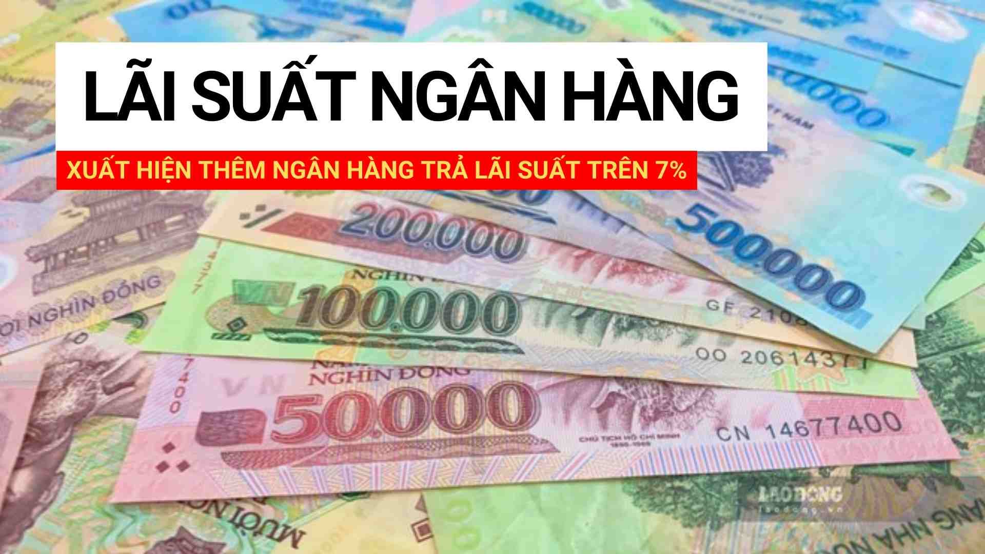 年率7%を超える金利を支払う銀行がさらに登場。イラスト:フエン・マイ.