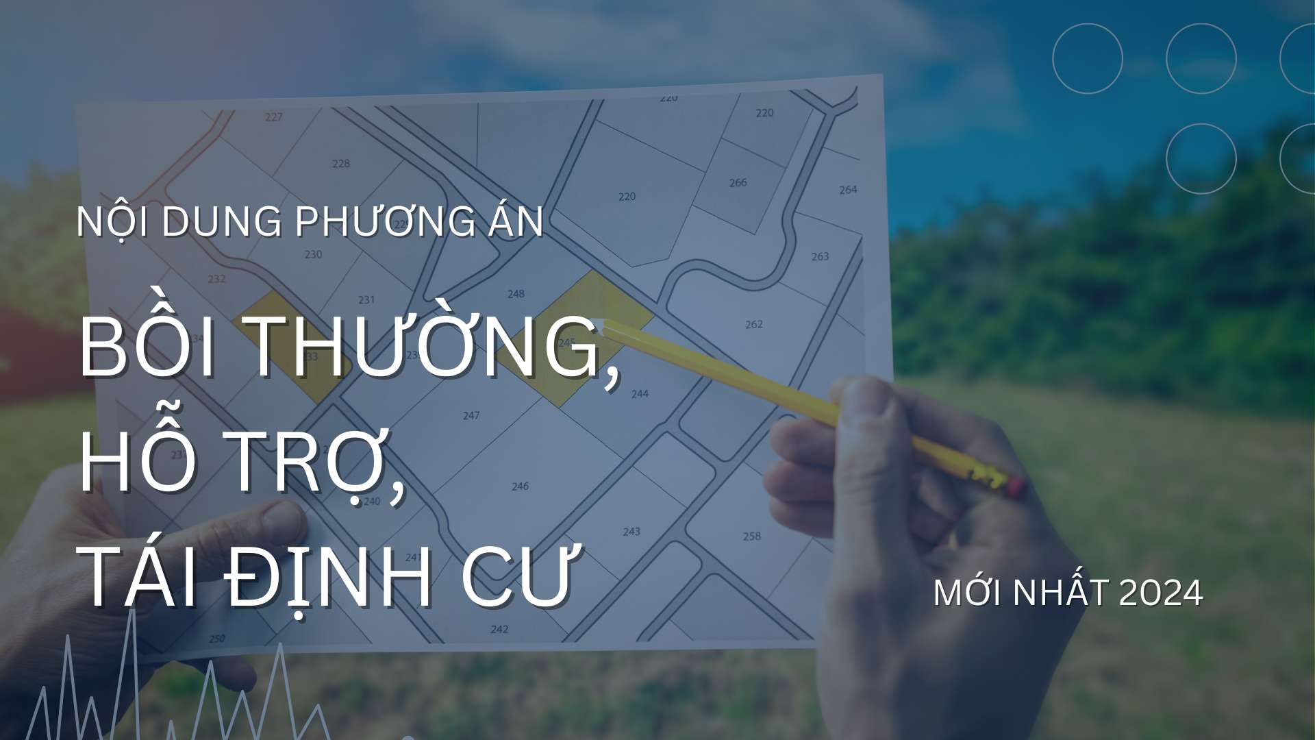 Nội dung phương án bồi thường, hỗ trợ, tái định cư 2024. Thiết kế: Trần Hương