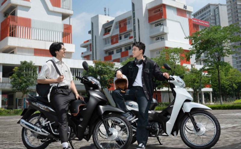 Từ 2025, sinh viên có bằng lái xe A1 được phép đi xe máy nào. Ảnh minh họa: Honda