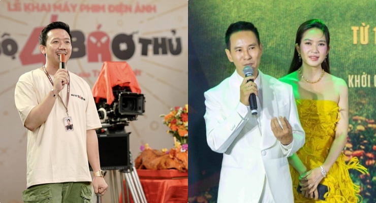 Lý Hải và Trấn Thành đều hé lộ phim ra rạp năm 2025. Ảnh: NSX.