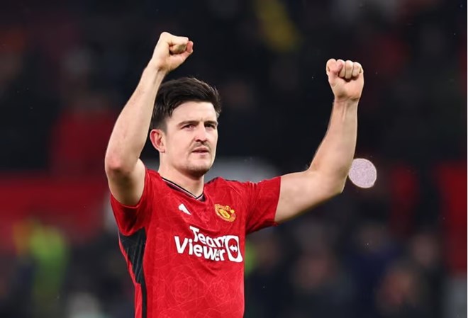 Harry Maguire was once the most expensive midfielder in the world when he joined Man United. Photo: AFP