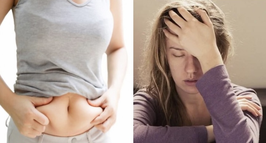 体内に蓄積する腹部脂肪の原因はどこから来るのか。グラフィック:Huong Giang