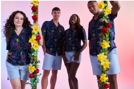 The outfit will be worn by UK athletes during the 2024 Olympic wearing ceremony. Photo: Ben Sherman