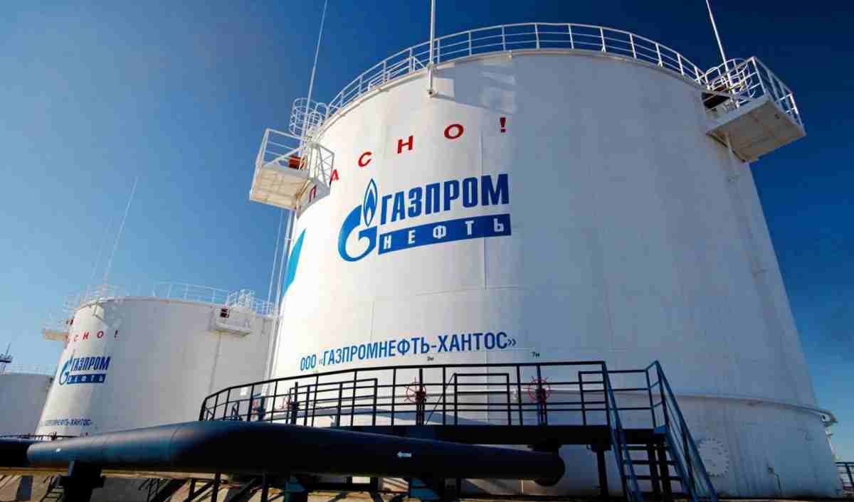 Gazprom Neft oil tanks in Western Siberia, Russia. Photo: Gazprom Neft