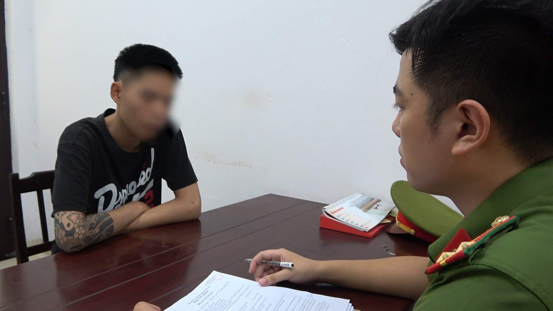 Phan Quang H. bị khởi tố, bắt tạm giam vì chưa có bằng lái nhưng điều khiển xe môtô gây tai nạn chết người. Ảnh: Công Quang.