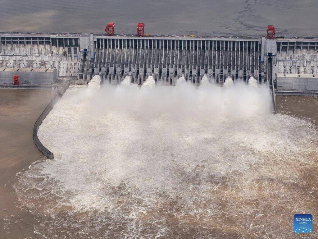 The Three Gorges Dam can increase flood discharge if officials deem it necessary. Photo: Xinhua