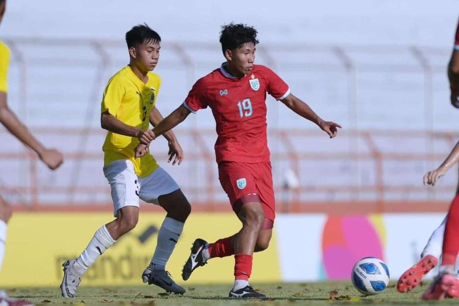 U19 Thailand defeated U19 Brunei with a score of 6-0. Photo: FAT