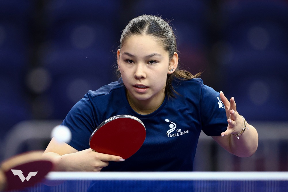 Anna Hursey của Vương quốc Anh. Ảnh: Table Tennis England