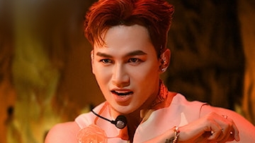 Ali Hoàng Dương trong "Anh trai say hi". Ảnh: Nhà sản xuất