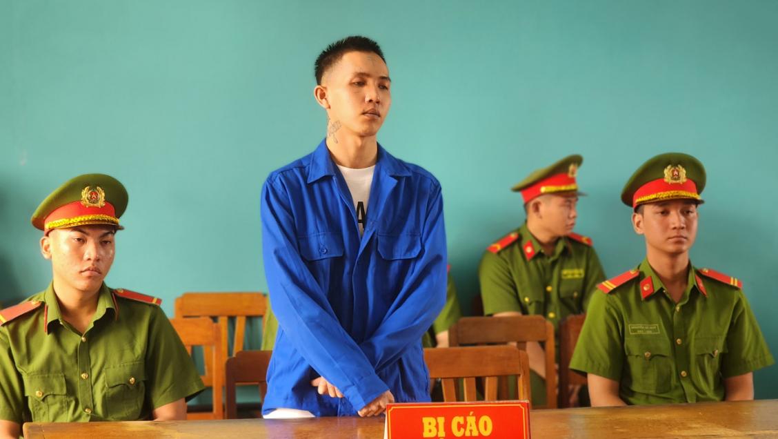 Bị cáo Lâm Hoàng Thưởng đã gây án ở TP Phú Quốc. Ảnh: Xuân Nhi