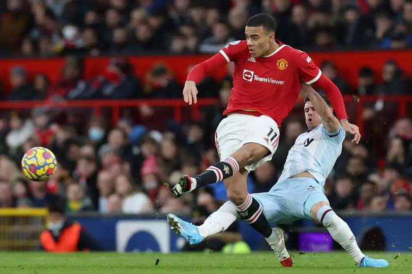 There will be no more left-kicks from Mason Greenwood at Old Trafford. Photo: AFP