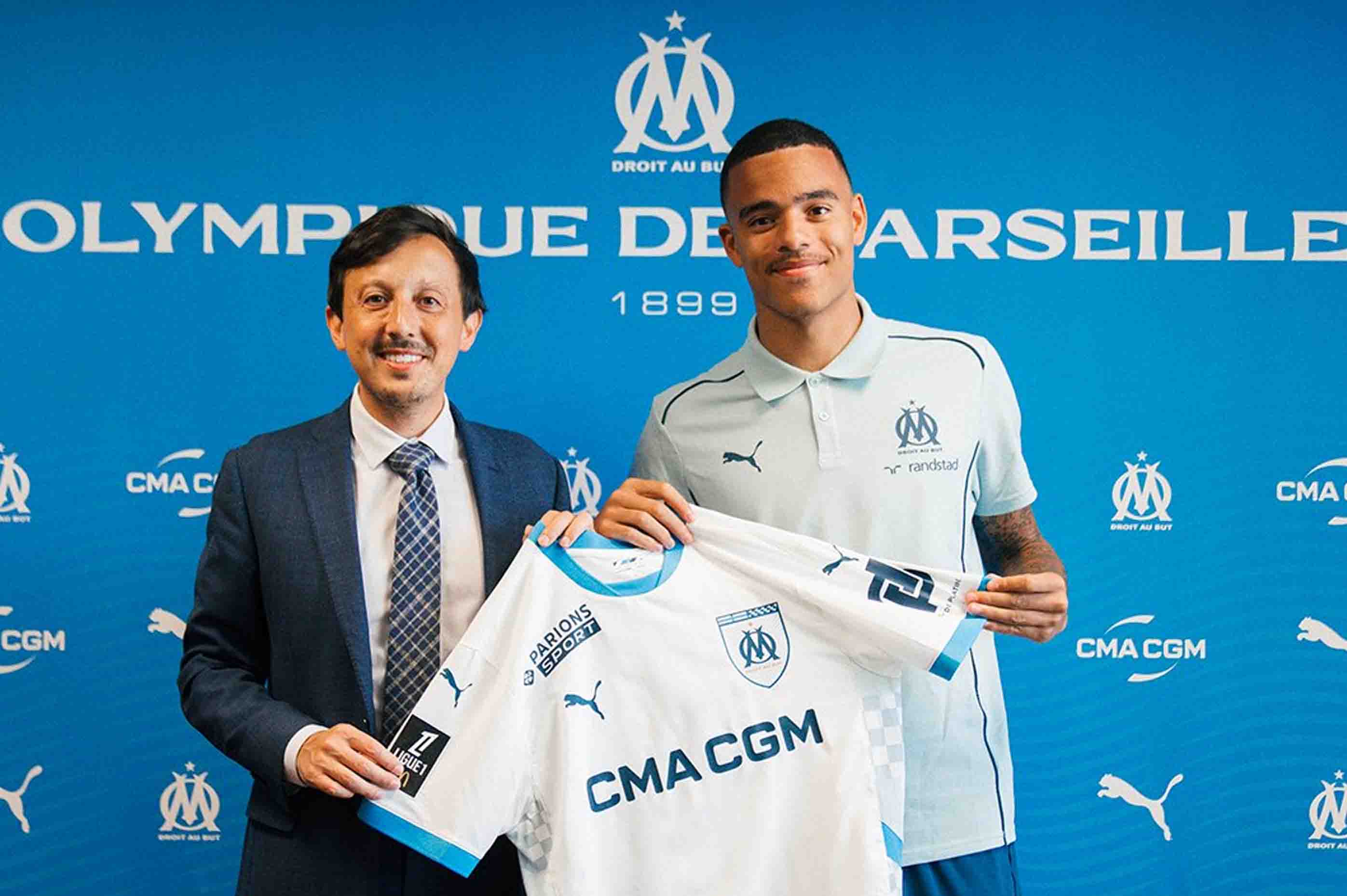 The contract between Marseille and Mason Greenwood lasts until 2029. Photo: Olympique de Marseille