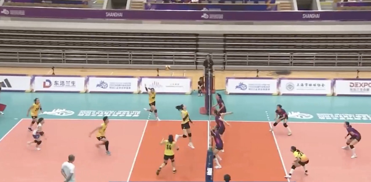 Shanghai youth team won set 2.