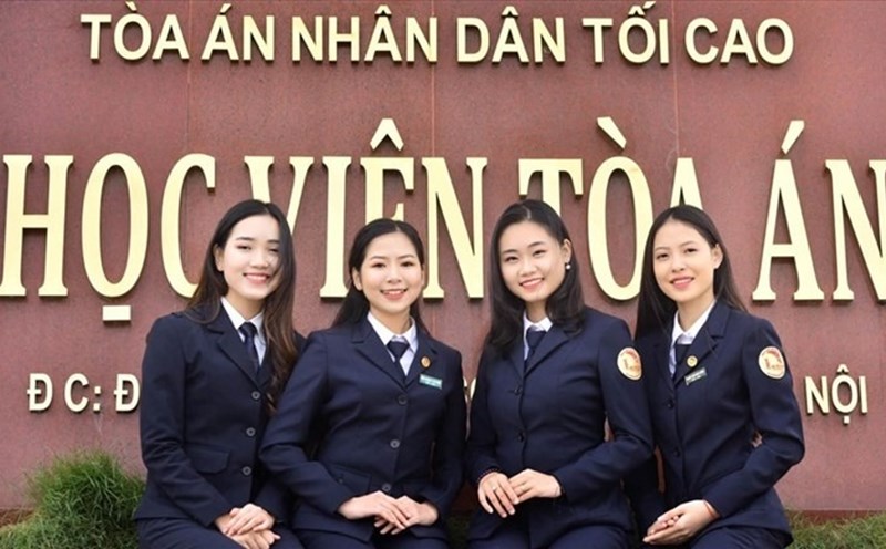 Điểm sàn Học viện Tòa án năm 2024 là bao nhiêu? Ảnh: Nhà trường