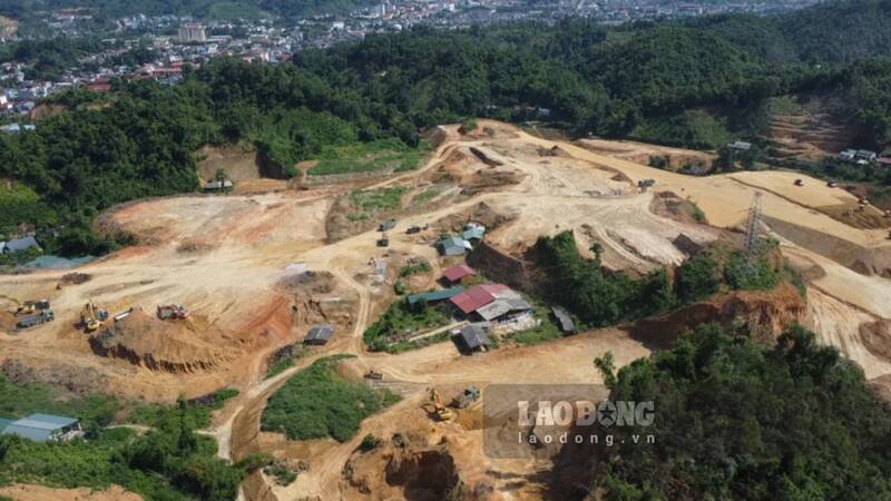 Shape of Bac Kan province stadium. Photo: Lam Thanh