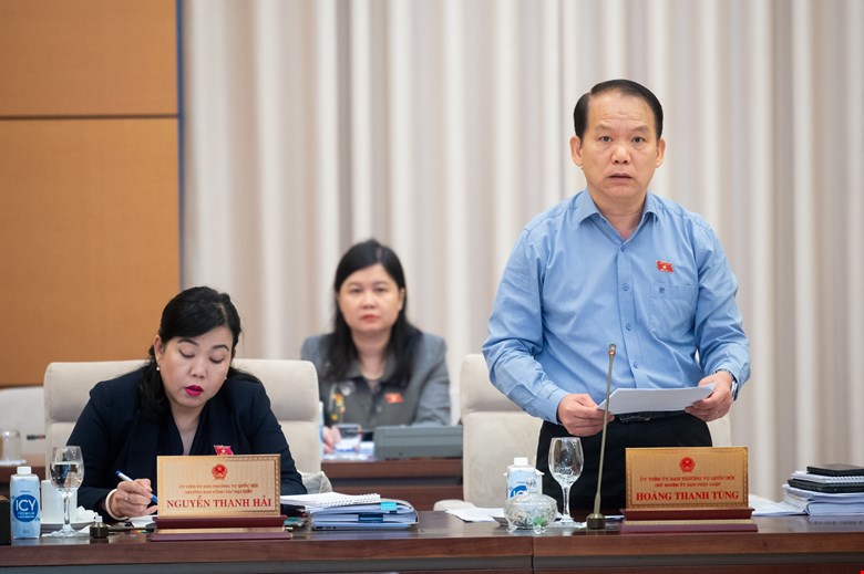 Chairman of the Legal Committee Hoang Thanh Tung. Photo: Quochoi.vn