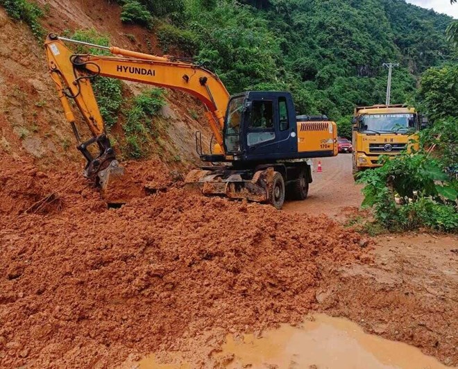 Mưa bão gây sạt lở, ngập úng nhiều tỉnh miền núi phía Bắc