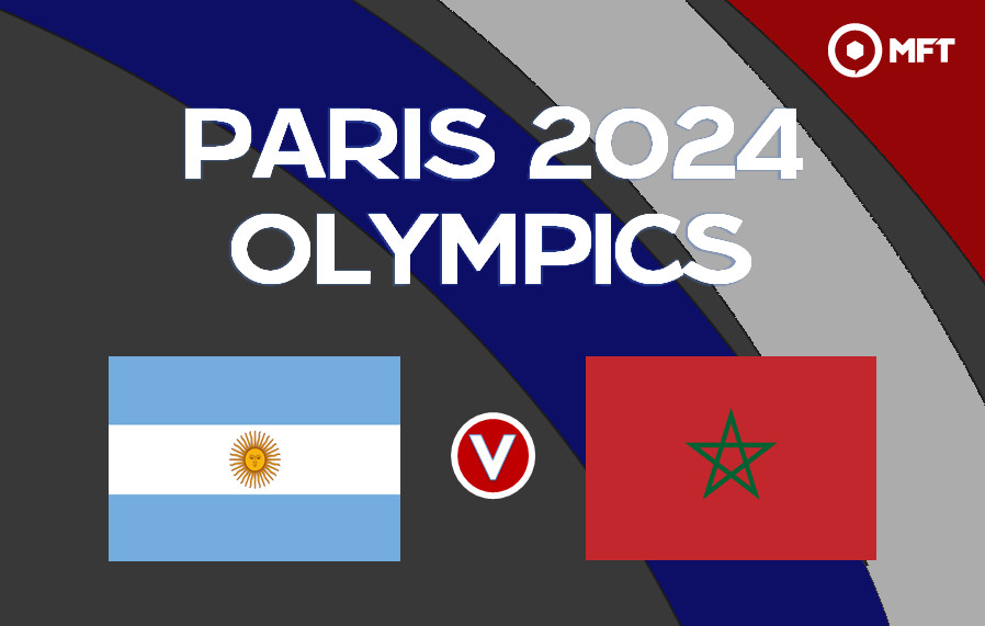 U23 Argentina đối đầu U23 Maroc tại Olympic 2024.  Ảnh: MFT