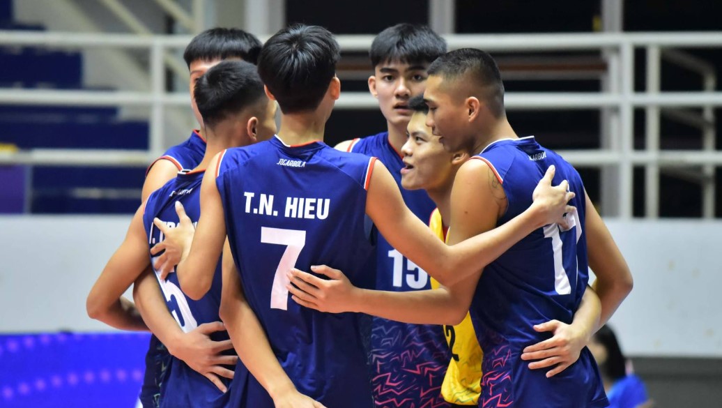 U20 Vietnam men's volleyball is predicted to face many difficulties against U20 Korea. Photo: Vietnam Volleyball