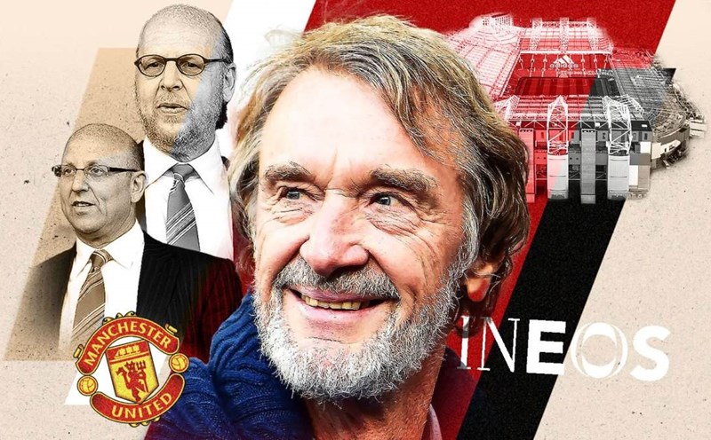 Man United fans hope Sir Jim Ratcliffe will change the face of the club. Photo: The Times